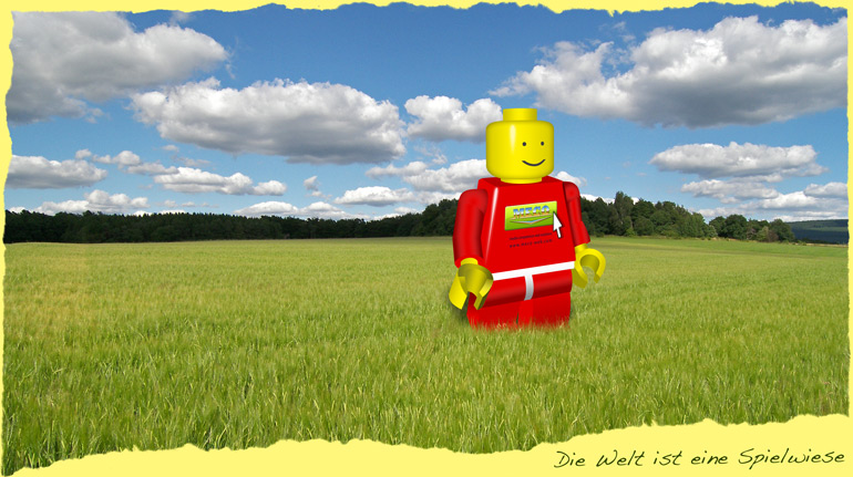 legomann im kornfeld